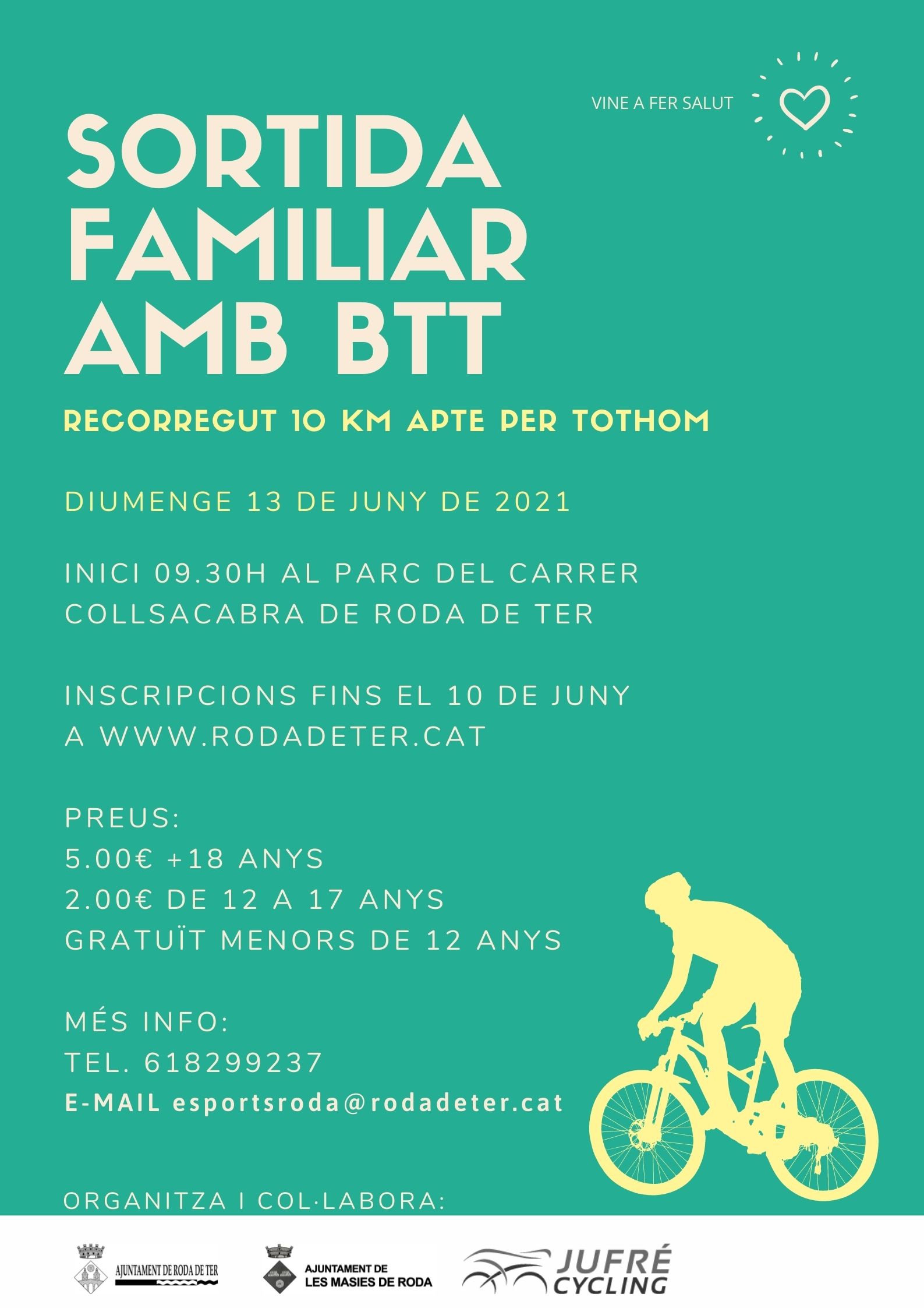 Sortida familiar amb btt