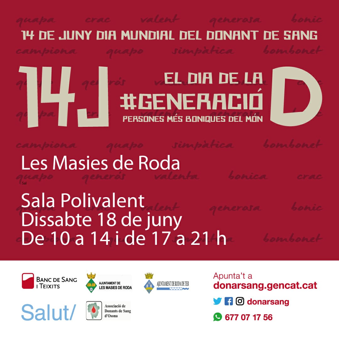 Jornada de donació de sang