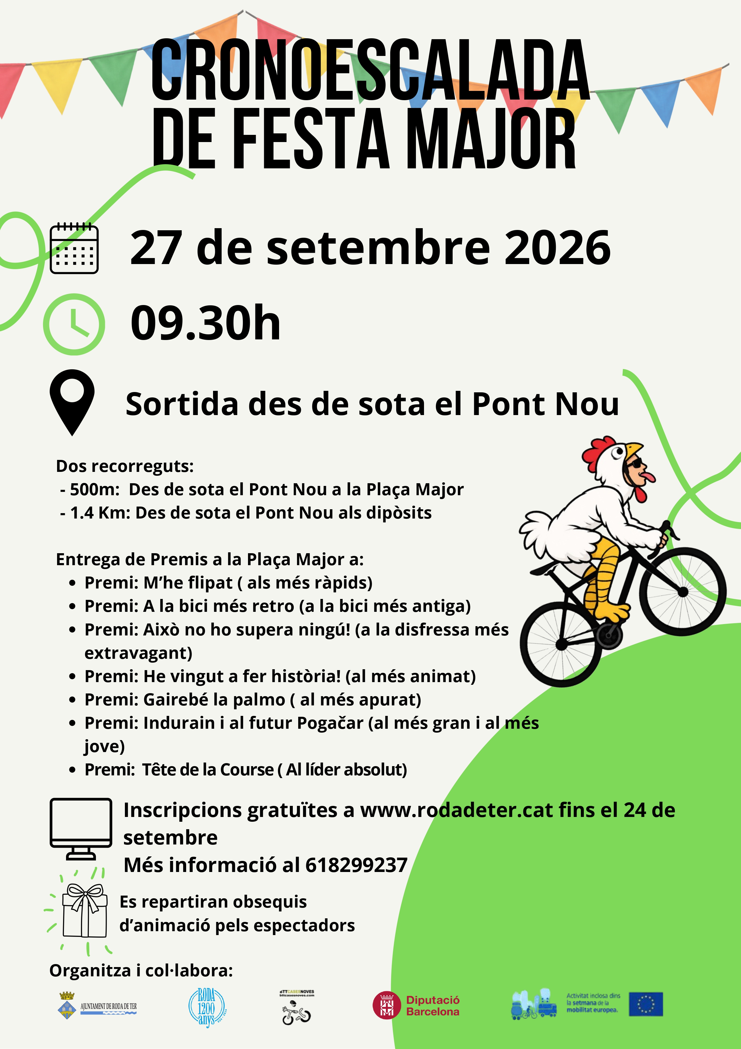 Obertes les inscripcions per participar en la Cronoescalada de Festa Major de Roda de Ter
