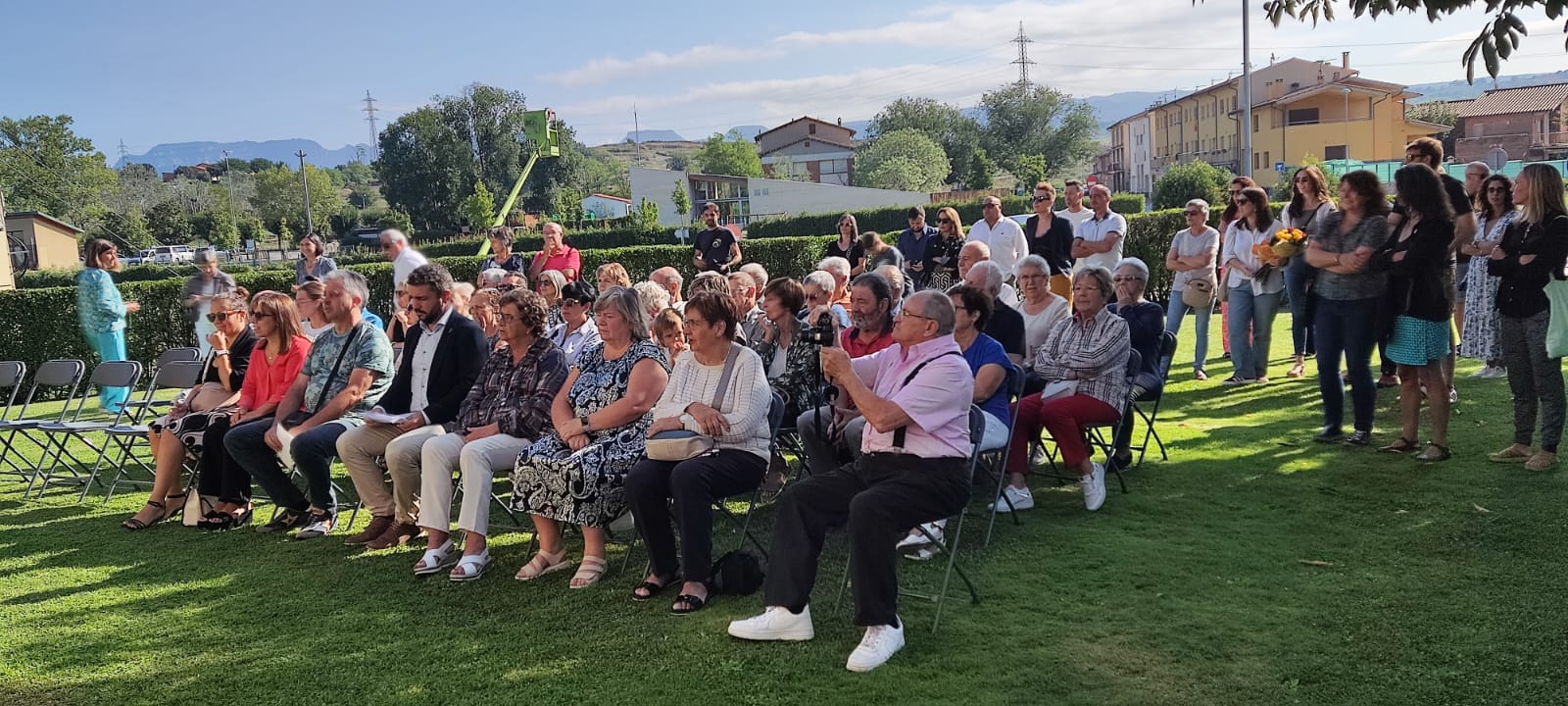 Ofrena floral a Bac de Roda. 11 de Setembre de 2024