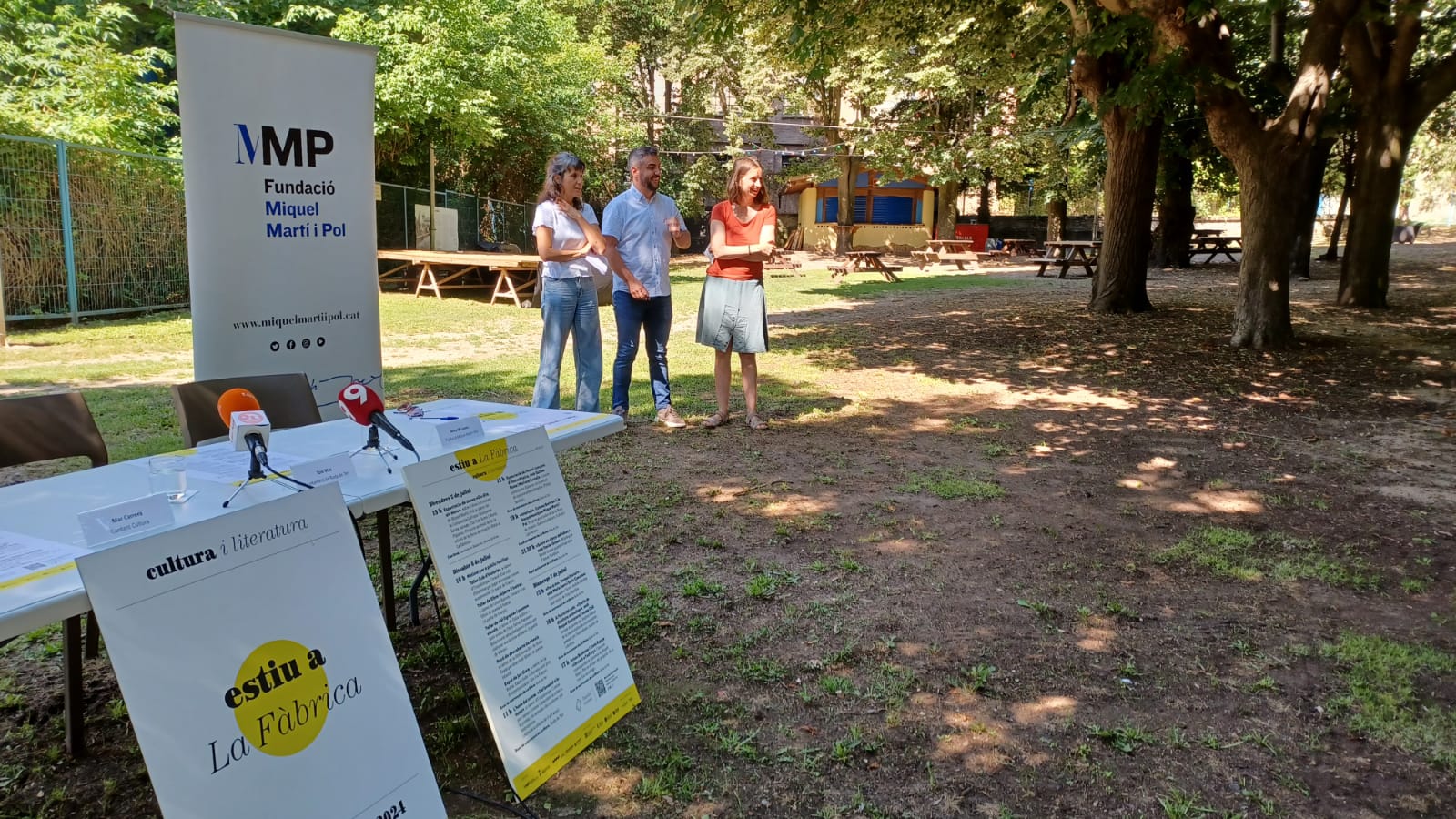 Presentació de la programació de la 4a edició d'Estiu a La Fàbrica