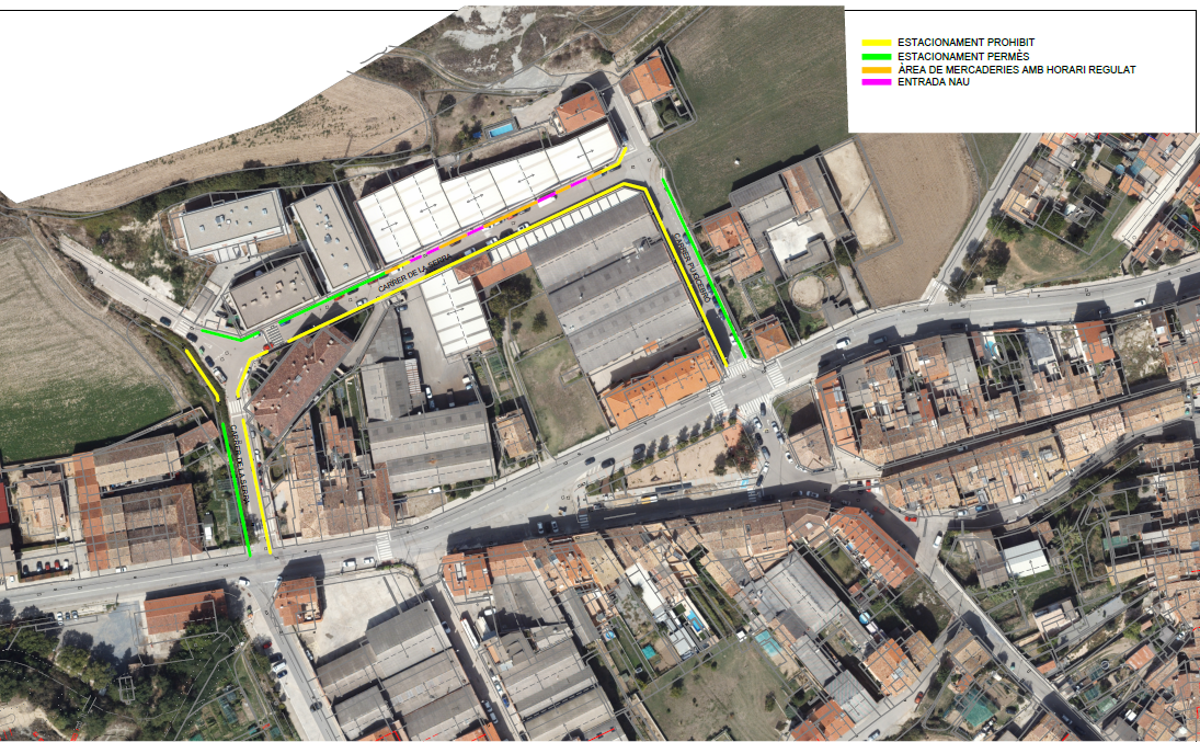 Canvis en la senyalitzaci&oacute; d'aparcament del carrer de la Serra
