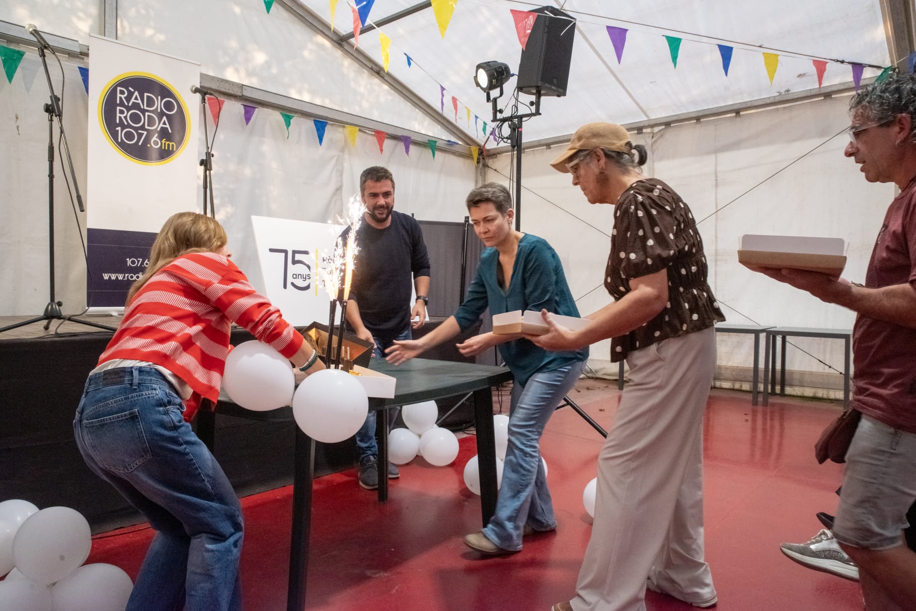 R&agrave;dio Roda celebra la festa del 75 aniversari