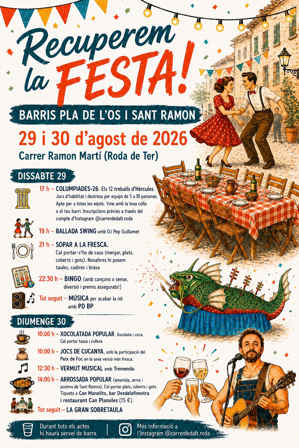 Festa barris Pla de l'Os i Sant Ramon