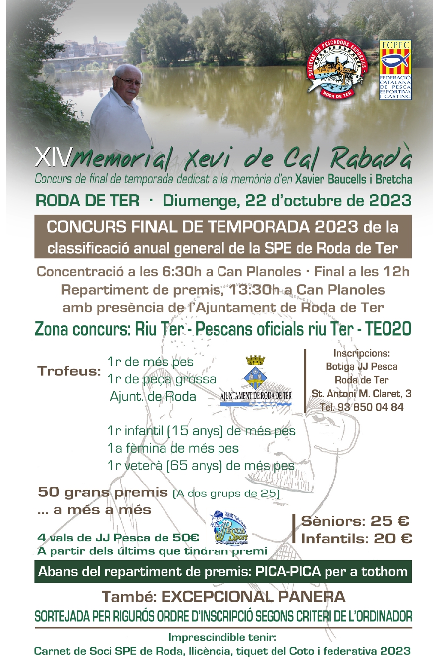 Memorial Xevi de Cal Rabadà de pesca