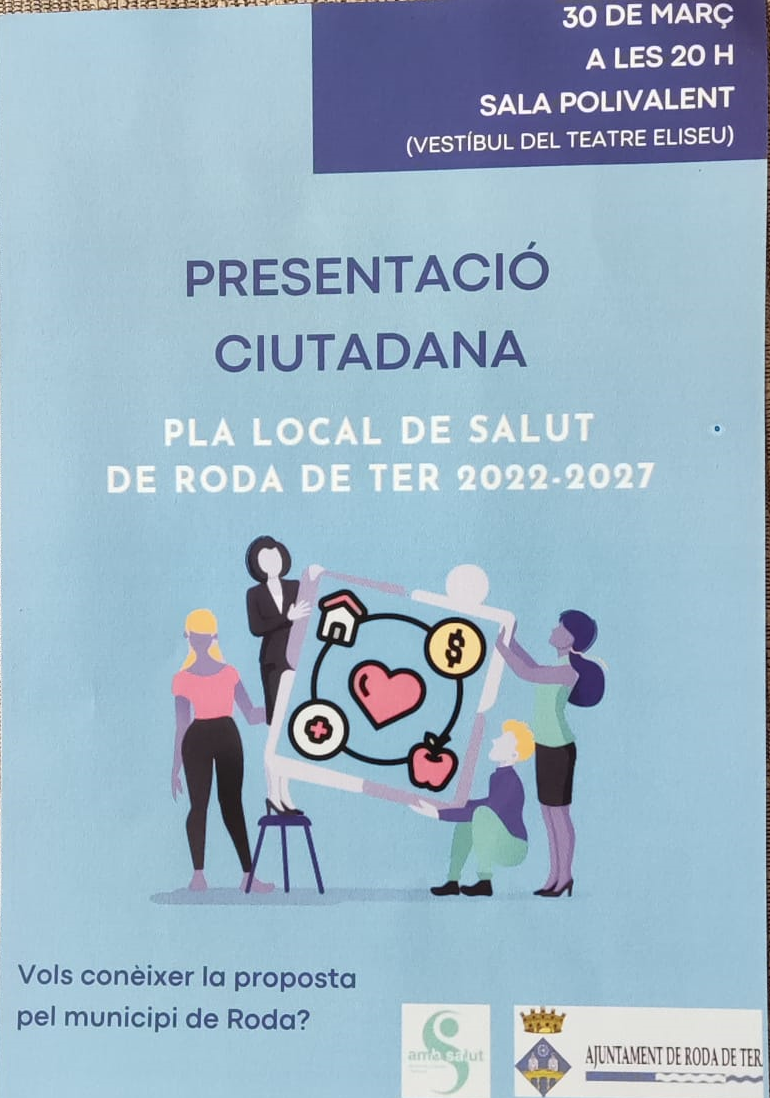 Presentació del Pla Local de Salut 