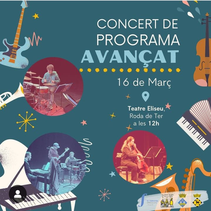 Concert de programa Avançat de l'Escola de Música El Faristol