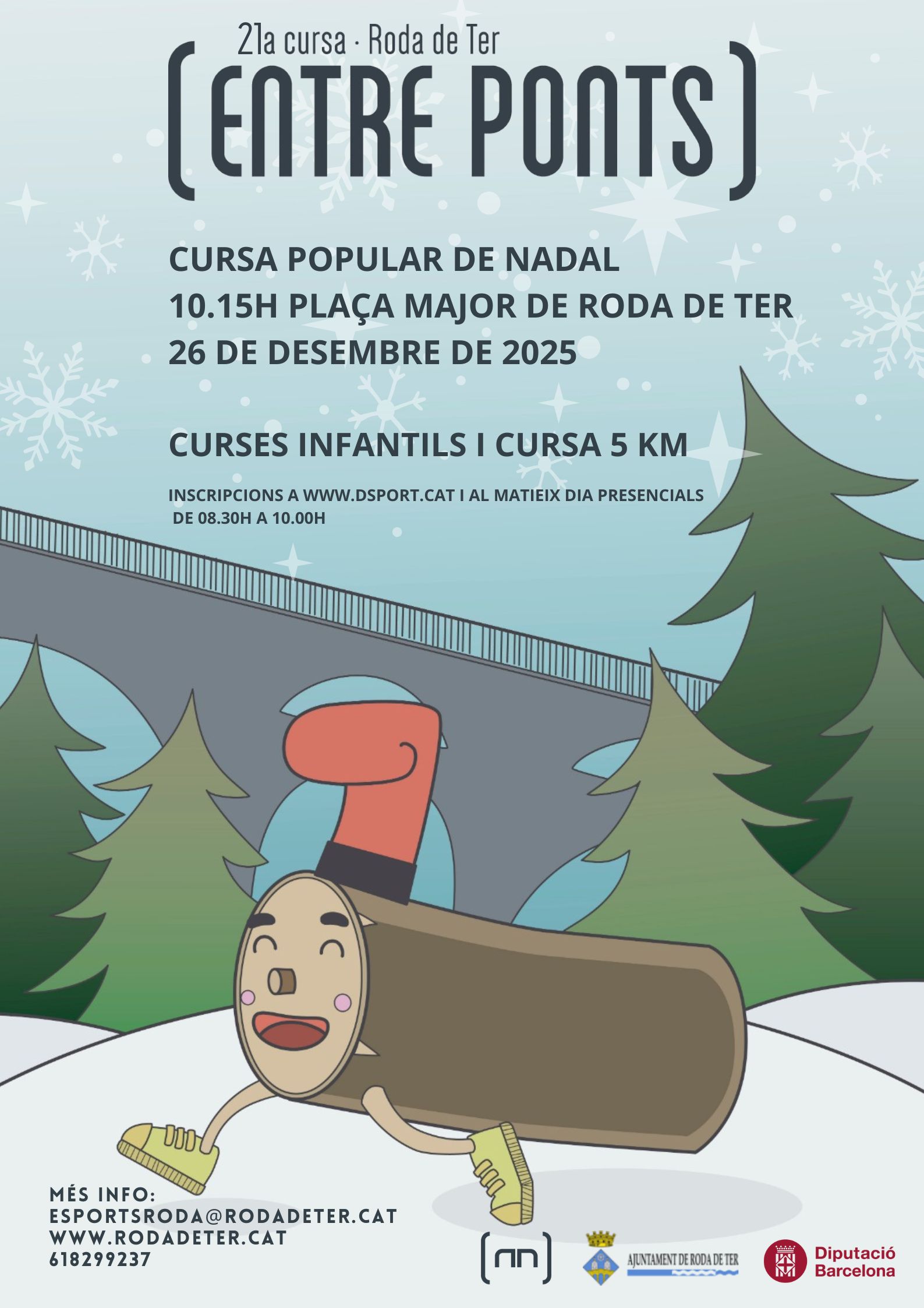 21a Cursa Entre Ponts | Roda per Nadal  