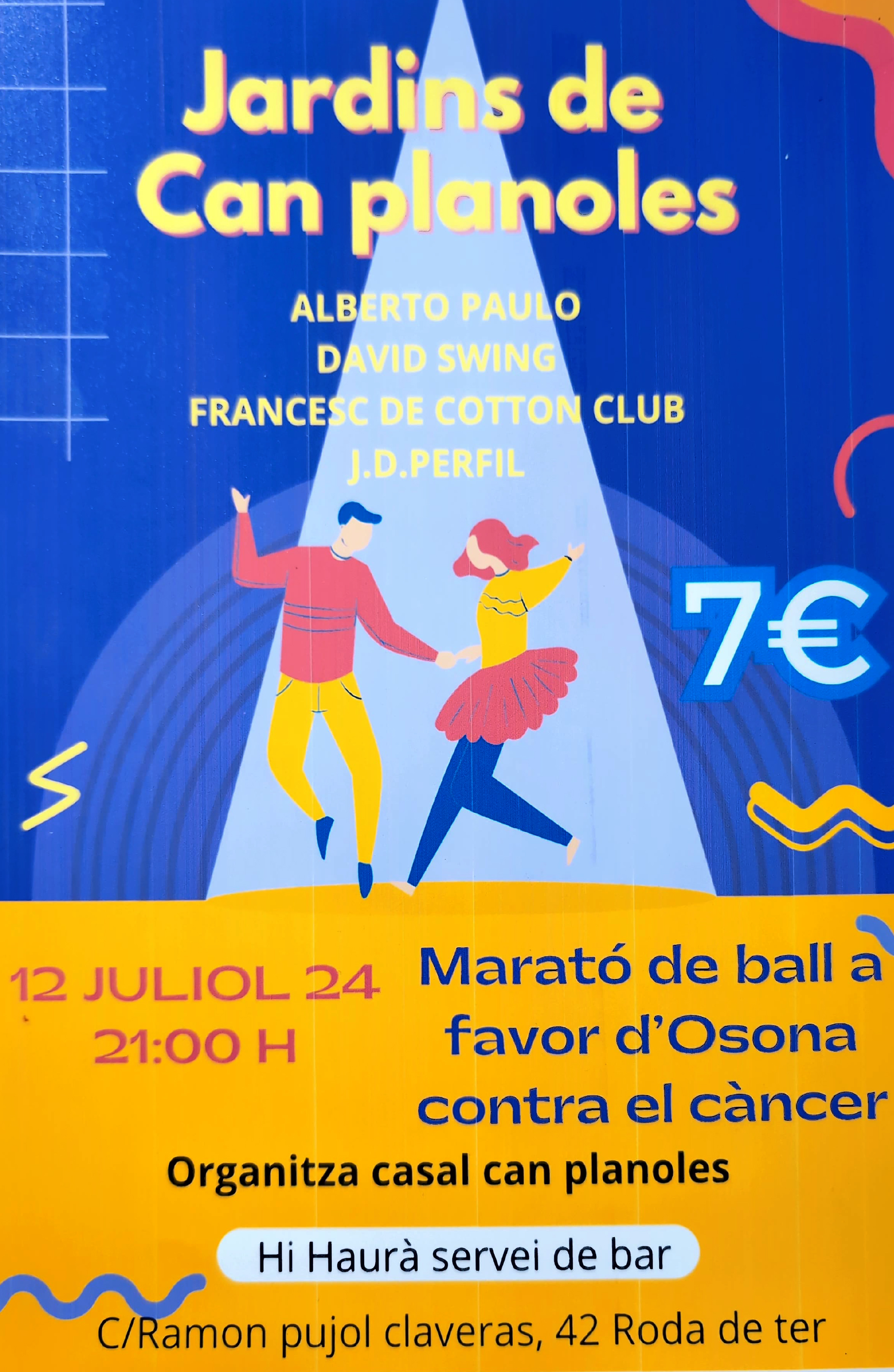 Marató de ball a favor d'Osona contra el Càncer