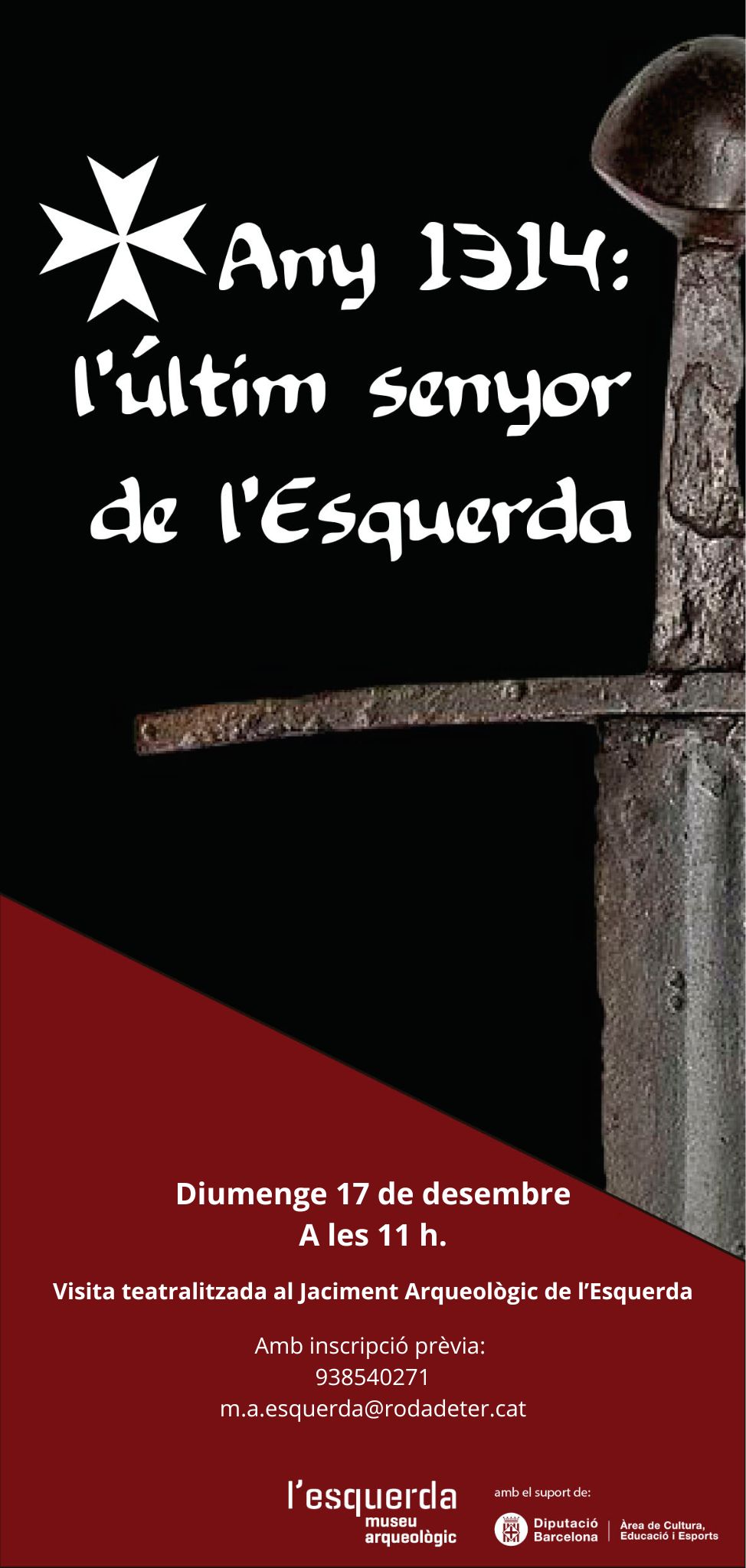 Roda per Nadal |  1314: L'últim senyor de l'esquerda. Visita teatralitzada.