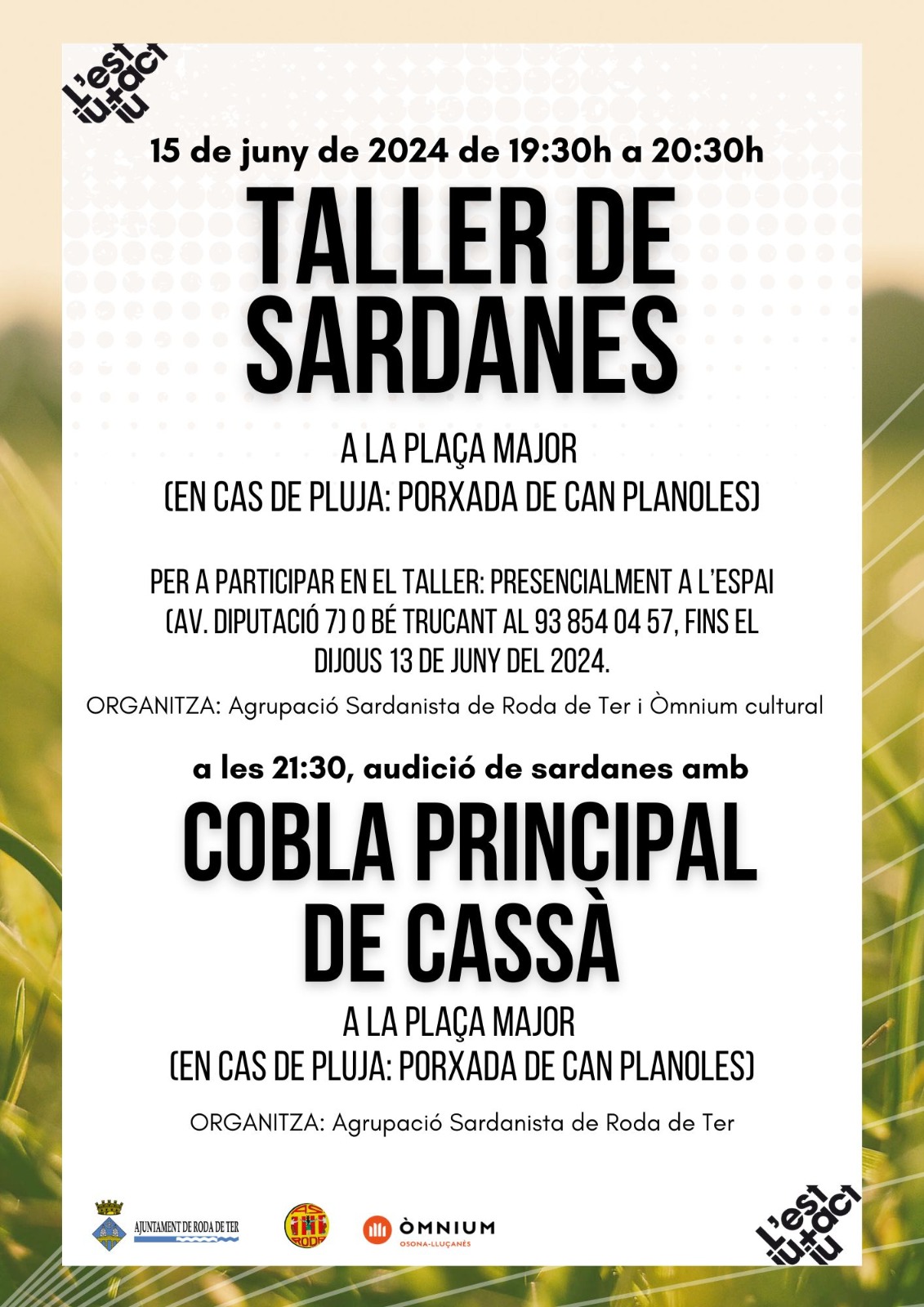 Taller i audició de sardanes