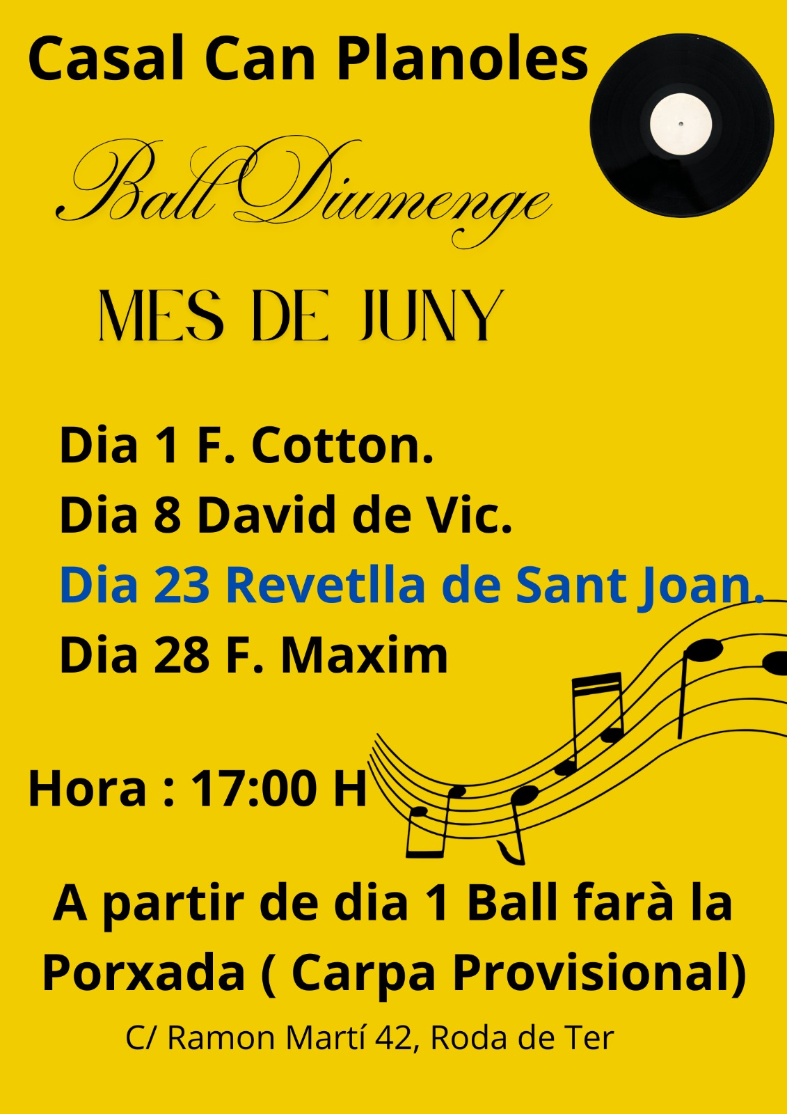 Ball amb F. Cotton