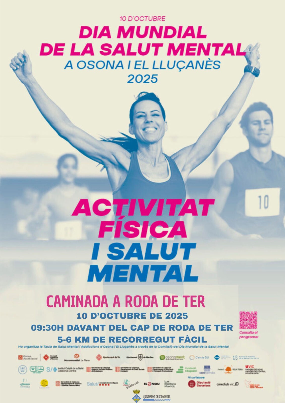 Caminada Dia Mundial de la Salut Mental a Osona i el Llu&ccedil;an&egrave;s