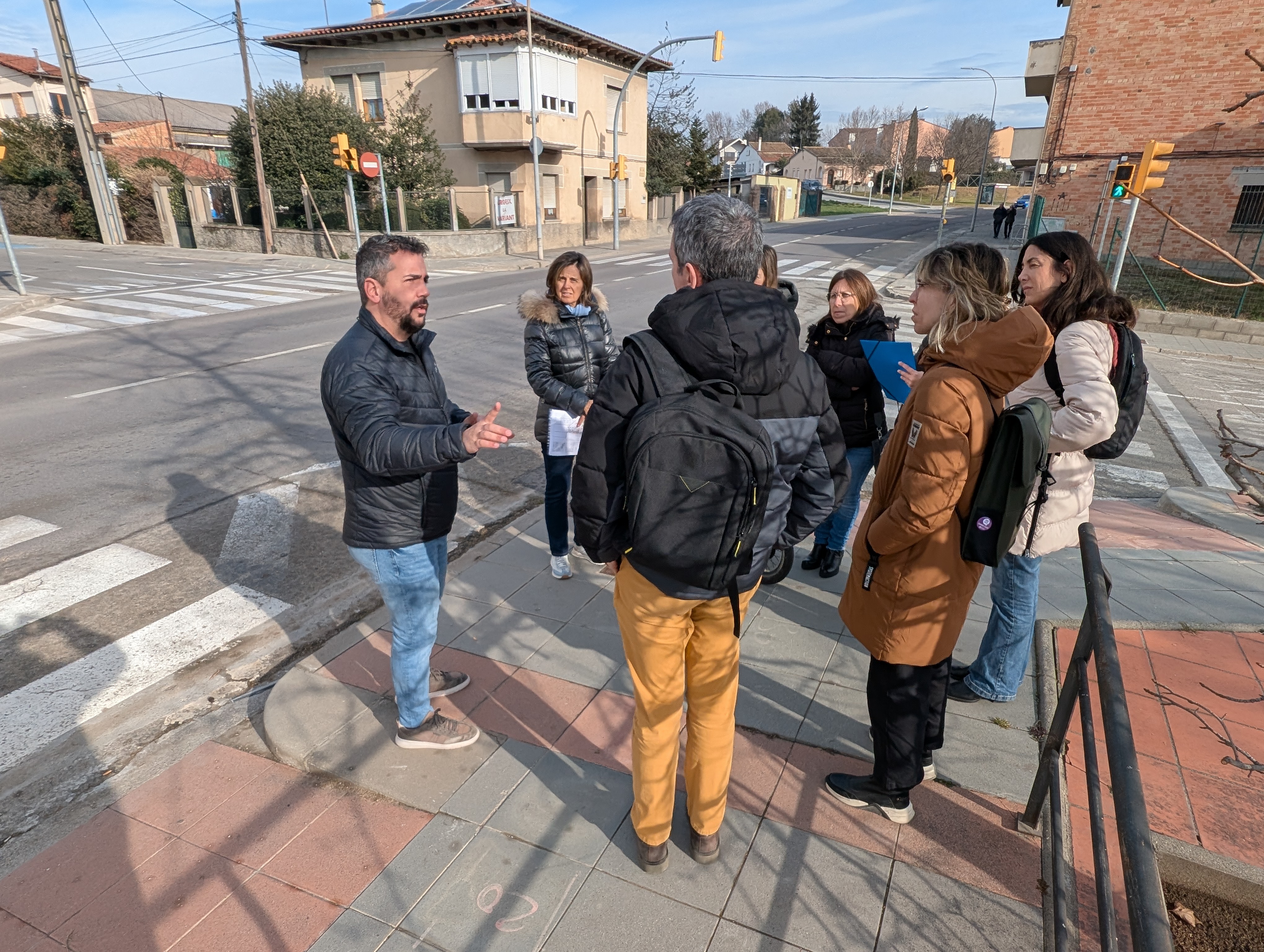 La Generalitat inicia els treballs per pacificar el trànsit a la travessera de Roda de Ter